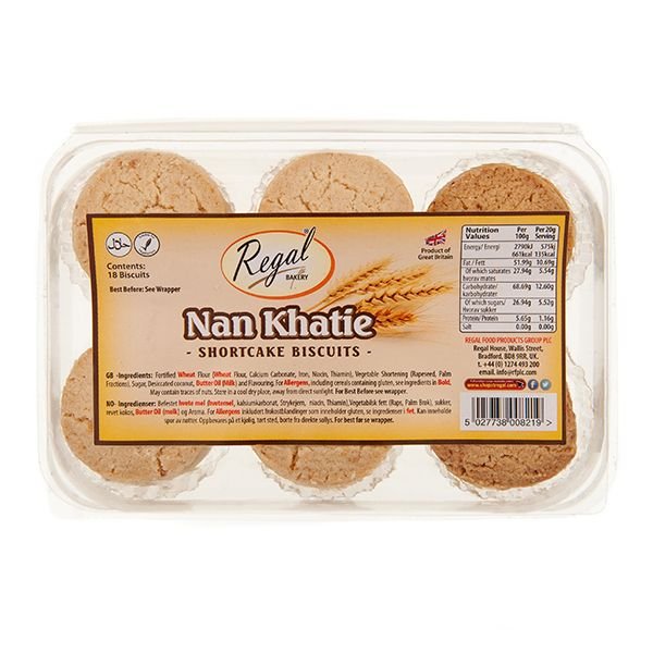 Regal Biscuits Nan Khatie 18 pcs