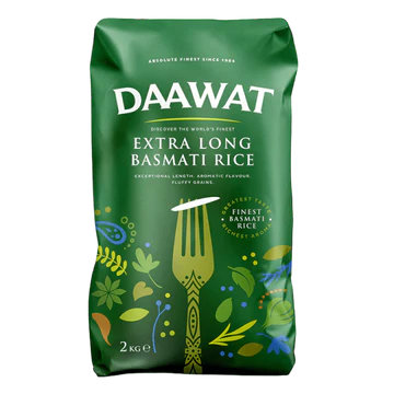 DAAWAT Extra Long Basmati Rice 2 KG