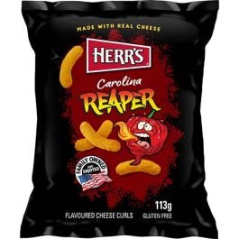 HERR'S Cheese Curls Carolina Reaper 110 G